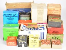 Twenty one boxes of collector's shotgun cartridges including George Gibbs of Bristol, Page-Wood of