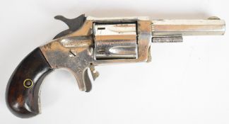 Thomas J Ryan for Norwich Arms Co Retriever .32 rimfire five-shot single-action pocket revolver with