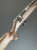 Anschutz Model 1416 .22 bolt-action rifle with chequered semi-pistol grip and forend, sling
