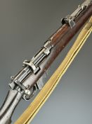 Lee-Enfield No 1 Mk III* .410 shotgun converted .303 bolt-action service rifle with adjustable