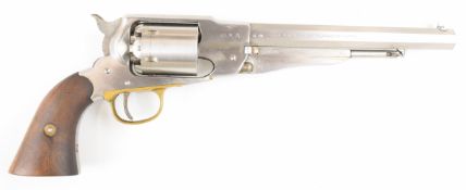 Euroarms Remington Sport .44 six-shot single action percussion revolver with brass trigger guard,