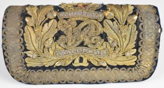 British Army circa 1838-52 1st or Royal Dragoons style officer's pouch
