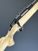 Browning .300 Winchester Magnum bolt-action rifle with painted composite stock, chequered semi-