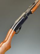 Remington Fieldmaster Model 572 .22 pump-action rifle with adjustable sights, semi-pistol grip and