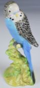 Beswick figure of a budgie, model no 1216, H18.5cm