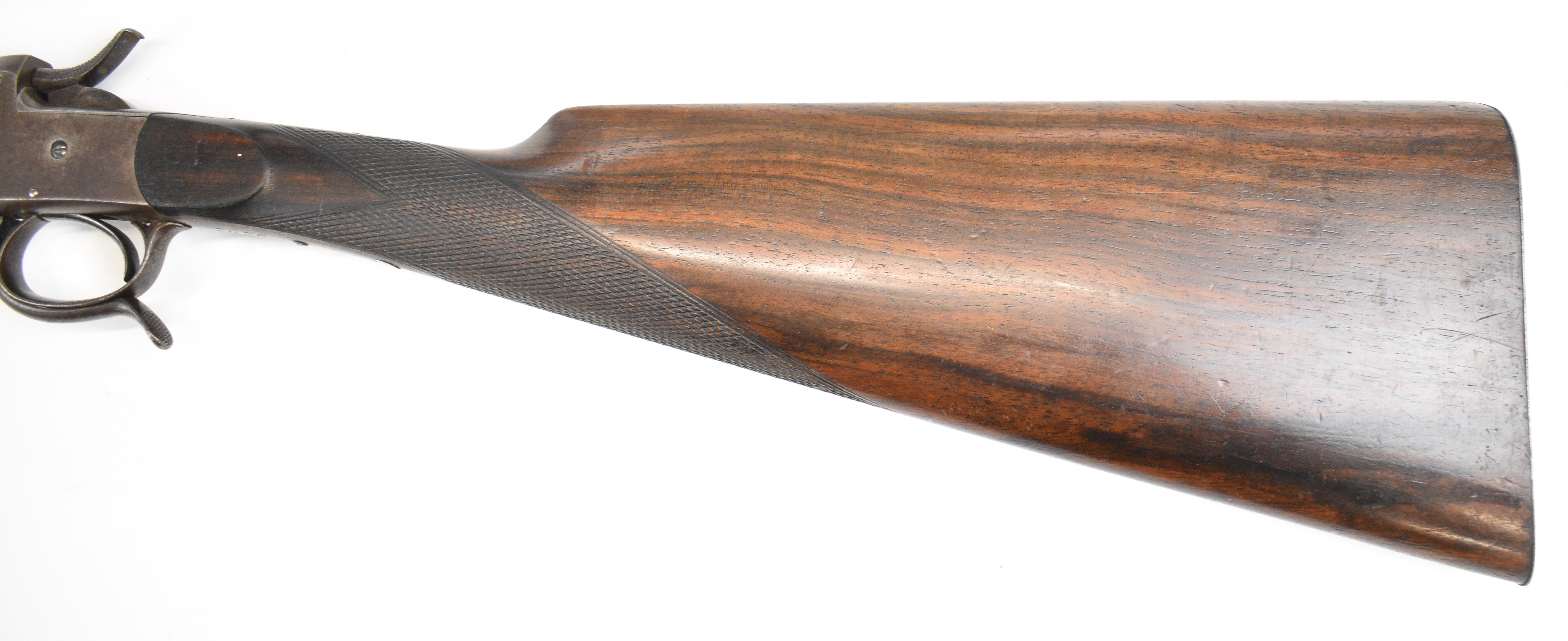 Charles Lancaster .320 hammer action rook rifle converted to .410 shotgun with push forwards - Image 25 of 42
