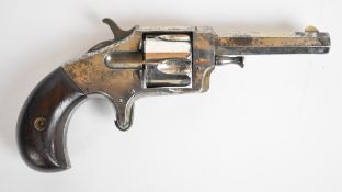 Hopkins & Allen pattern Favorite No 2 .32 rimfire five-shot single-action pocket revolver with
