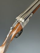 Parker Brothers Vulcan 16 bore side by side shotgun with named and border engraved locks,