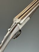 Henry Hodgson of Ipswich and Bury St Edmonds 12 bore side by side ejector shotgun with named and
