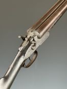 Mary Ann Gallyon & Son of Cambridge 12 bore side by side hammer action shotgun with named and