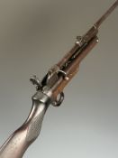 Webley Service Mark II .22 air rifle with interchangeable barrel, adjustable pop-up peep-hole sights