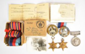 British Army General Service Medal with clasp for South East Asia 1945-46 to 14605867 Pte F