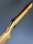BSA Airsporter Mark V .22 under-lever air rifle with semi-pistol grip, raised cheek-piece and
