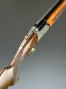 Browning Medallist Sporter 12 bore over and under ejector shotgun with named and ornately engraved