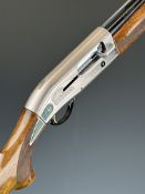 Beretta AL 39 Teknys 12 bore 3-shot semi-automatic shotgun with engraved scenes of birds to the