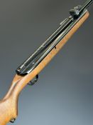 Webley Osprey .22 side-lever air rifle with semi-pistol grip, sling mounts and adjustable sights,