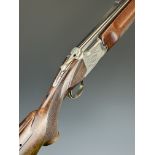 Winchester Diamond Grade Trap 12 bore over and under ejector shotgun with engraved lock,