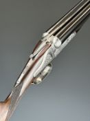 Charles Lancaster 'Wrist Breaker' assisted-opening back-action 12 bore side by side ejector