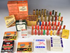 Three hundred and sixty two 8, 10, 12 , 16 bore and .410 collectors shotgun cartridges including J