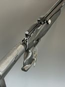 Reximex Myth .177 PCP air rifle with textured pistol grip, composite stock, 14 shot magazine,