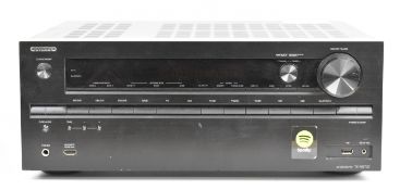 Onkyo TX-NR737 AV Receiver, serial number 3812MP5450601356C.