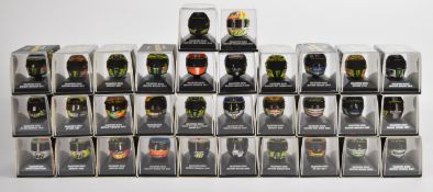 Thirty two Paul's Model Art Minichamps 'Valentino Rossi Collection' 1:8 scale MotoGP model motorbike