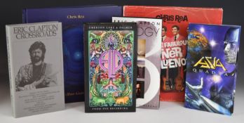 Six Prog Rock / Blues Rock collectibles comprising Asia Quadra four CD box set with booklet,