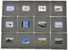 Terence Burke Collection approximately 2500 35mm colour aviation slides, circa 1980-81, to include