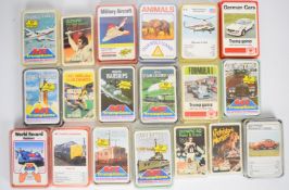 Eighteen Top Trumps and similar card games with subjects to include World Record Holders, British