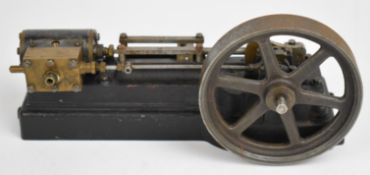 Stuart S50 live steam single cylinder engine, length 22cm