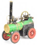 Approximately 1 inch scale coal fired live steam portable engine, having single cylinder with
