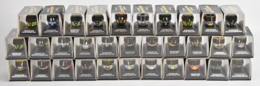 Thirty two Paul's Model Art Minichamps 'Valentino Rossi Collection' 1:8 scale MotoGP model motorbike