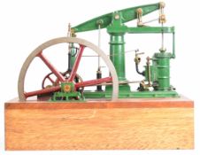 Model Engineer Beam M.E. live steam engine, having working governor and Watt's parallel motion,