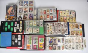 Football collector's cards including Ogden’s, Wills, Carreras, Churchman and Player, Clevedon