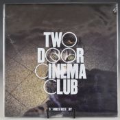 Two Door Cinema Club Tourist History (Kitsuné Music LP025) French Indie Rock LP, on heavy white