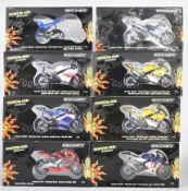 Eight Paul's Model Art Minichamps 'Valentino Rossi Collection' 1:12 scale diecast model MotoGP