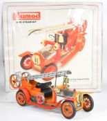 Mamod live steam fire engine, with original kit box