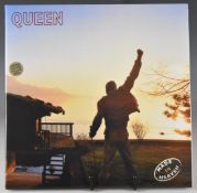 Queen Made in Heaven LP Parlophone PCSD 167 white vinyl with hype sticker 'limited edition colour