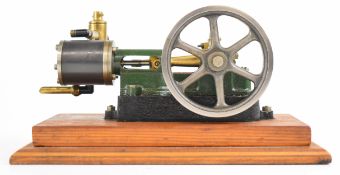 Stuart 10H live steam single cylinder engine with displacement lubricator and drip oilers to the