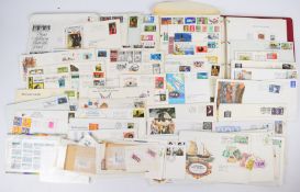 A mint and used Canada stamp collection from early issue to 1979 together with a group of loose GB