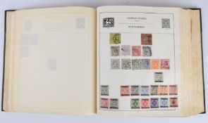 The Criterion stamp album containing a mint and used GB and world stamp collection, all reigns