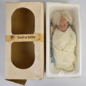 Sasha Baby doll in clothing set 'Woolly' 4-602, in original box