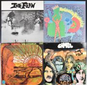 Seven Psych / Fuzz / Hard Rock / Prog Bootleg LPs comprising Camel Underage, Rebirth The Children,