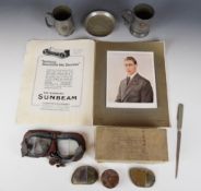 George Reynolds (timekeeper at Brooklands, Schneider Trophy, Segrave water speed record etc) and his