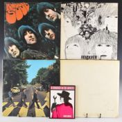 Twelve Beatles related LPs comprising The Beatles (White Album) (PCS 7067) with top opening cover
