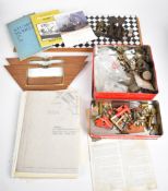 Part built Stuart D10 live steam twin cylinder engine, together with various parts and fittings,