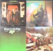 Approximately thirty four Rock / Prog / Soul / Post Punk LPs including Sparks, Yes, Stranglers,