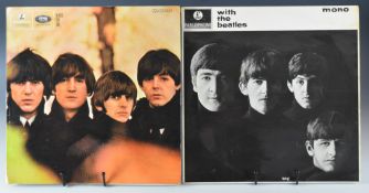 Two early press Beatles LPs comprising Beatles For Sale PMC 1240 mono and With the Beatles PMC
