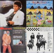 Approximately sixty two LPs, approximately half Funk/Soul/Dance and the other half Rock Pop,