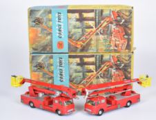 Two Corgi Toys diecast model Simon Snorkel fire engines, 1127, in original boxes.